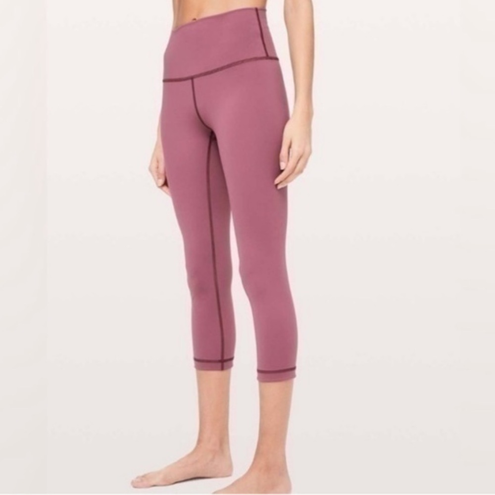 Lululemon Wunder Under High Rise Crop